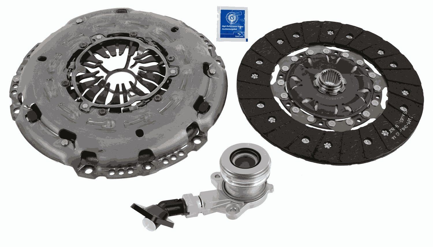 SACHS Clutch replacement kit FORD Mondeo V Saloon (CD) new 3000 990 499