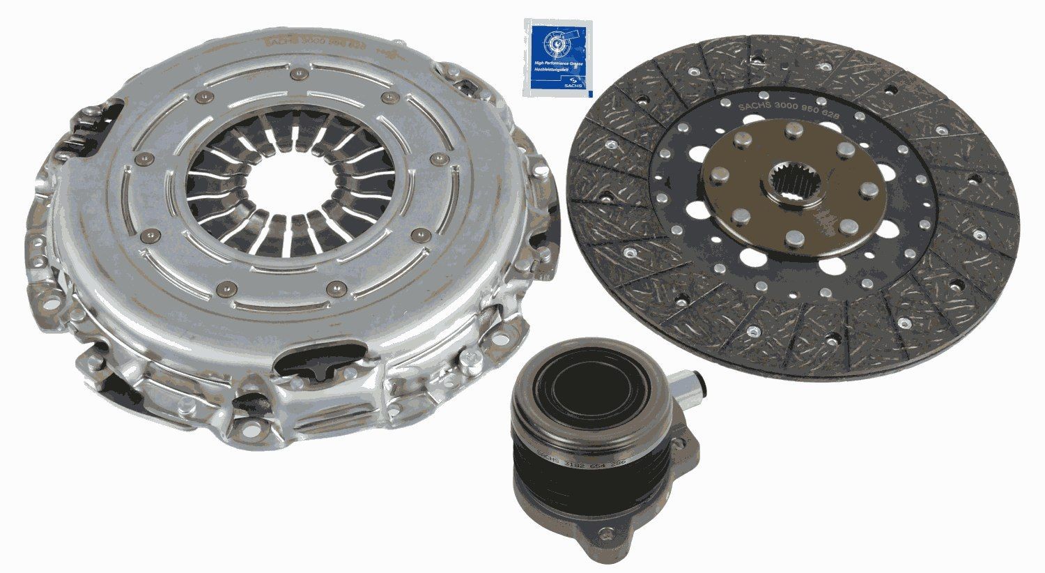 Opel ANTARA Clutch kit 16172524 SACHS 3000 990 514 online buy