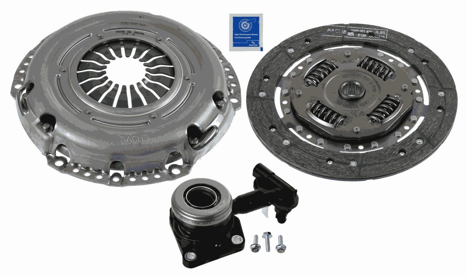 SACHS Clutch and flywheel kit Ford Mondeo Mk4 Facelift new 3000 990 519
