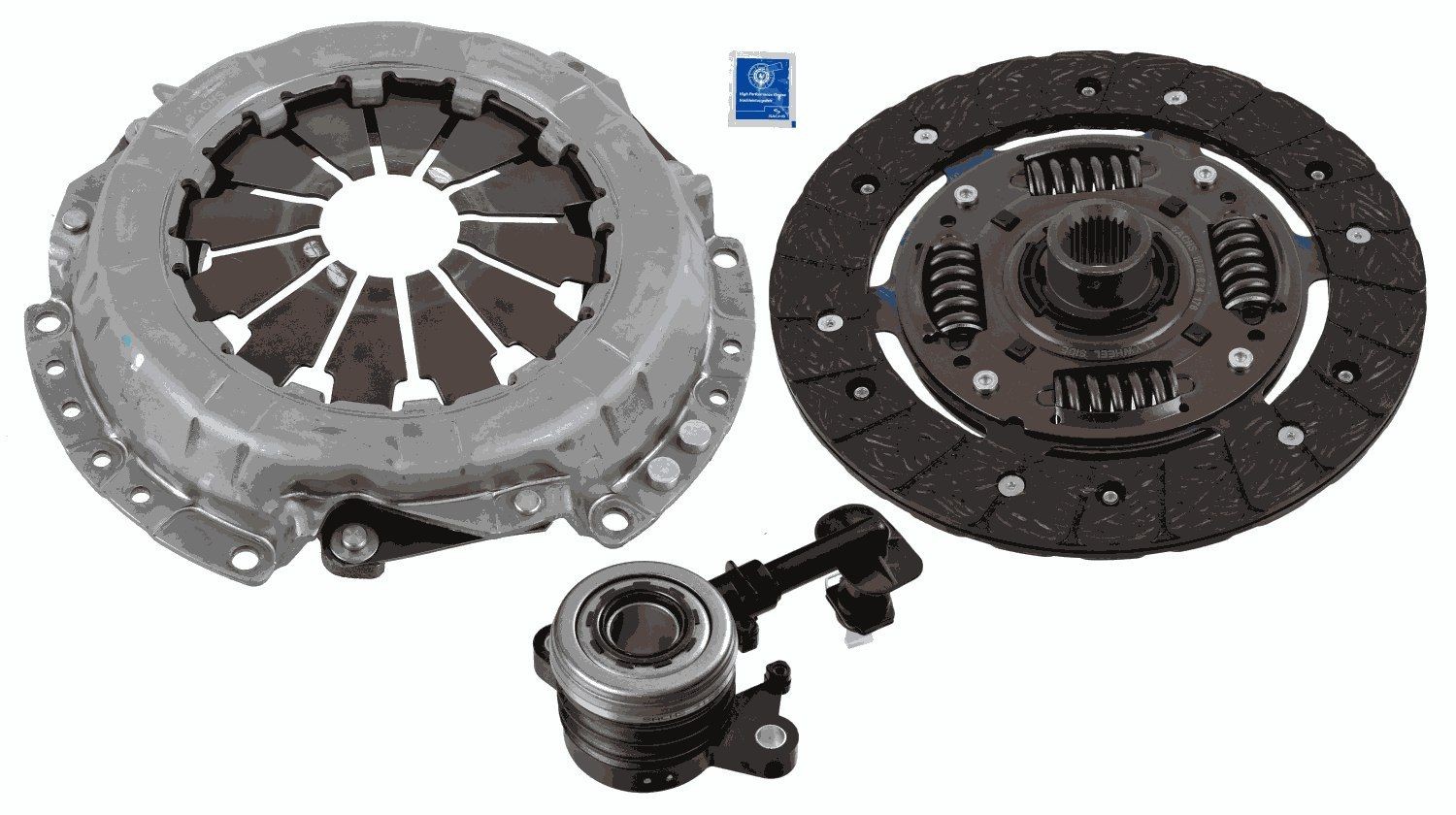 Nissan KUBISTAR Clutch and flywheel kit 16172531 SACHS 3000 990 523 online buy