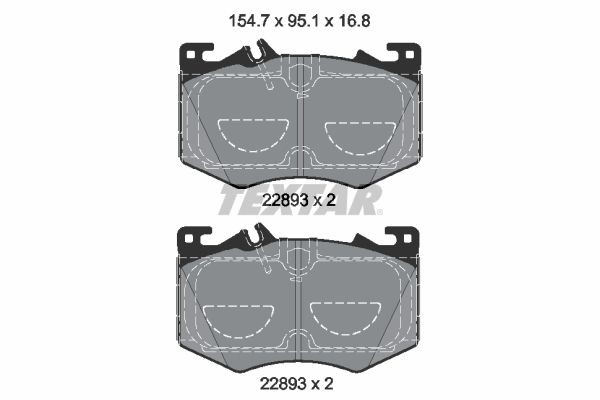 22893 TEXTAR 2289301 Oil cooler gasket Mercedes W177 AMG A 45 4-Matic+ 387 hp Petrol 2020 price