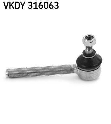 SKF Cone Size 10,85, 12,45 mm, at gearshift linkage, with synthetic grease Cone Size: 10,85, 12,45mm, Thread Size: M14x1,5 RHT Tie rod end VKDY 316063 buy
