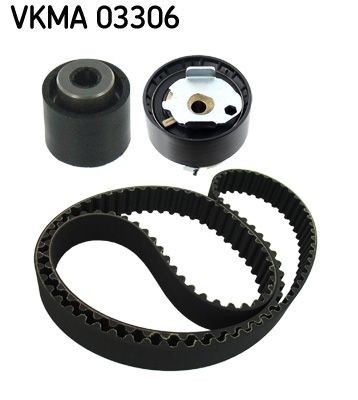 SKF VKMA 03306 Timing belt kit PEUGEOT RIFTER in original quality