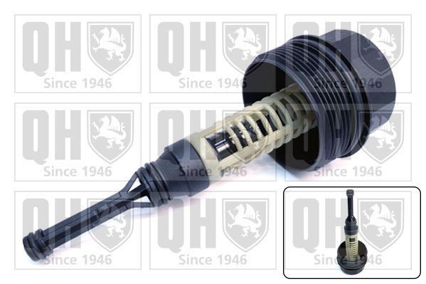 QUINTON HAZELL QOC1039 Oil filter cover MERCEDES-BENZ Sprinter 3-T Platform/Chassis (W903) 308 CDI 82 hp Diesel 2004 price