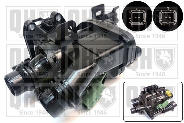 QUINTON HAZELL QTH1112K Thermostat PEUGEOT RIFTER 2018 in original quality
