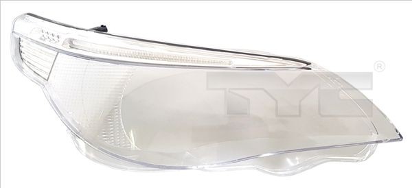 Opel ASTRA Headlight lens TYC 20-12925-LA-1 cheap