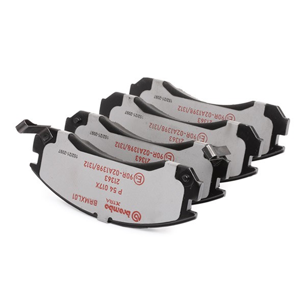 P54017X Disc brake pads XTRA LINE BREMBO P 54 017X review and test
