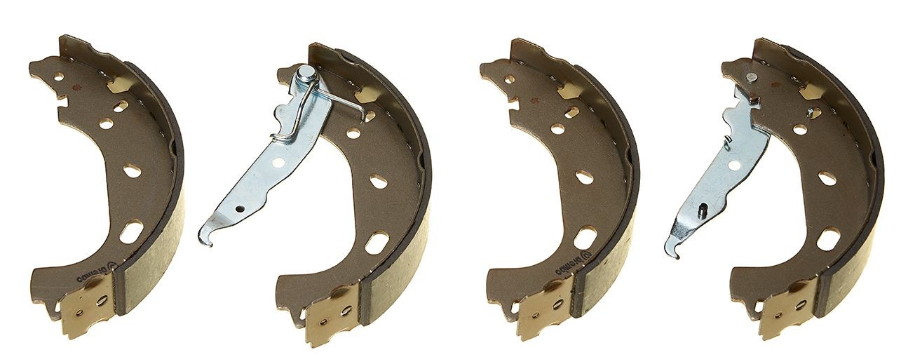 BREMBO 230 x 40 mm, with handbrake lever Width: 40mm Brake Shoes S 59 532 buy
