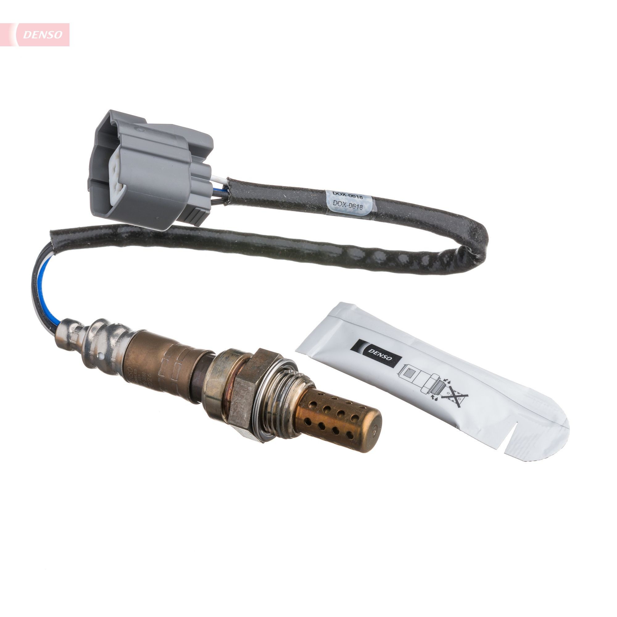 DENSO DOX-0618 Lambda sensor M18x1.5, Heated, Finger probe, Thread pre-greased, Lambda Sensor