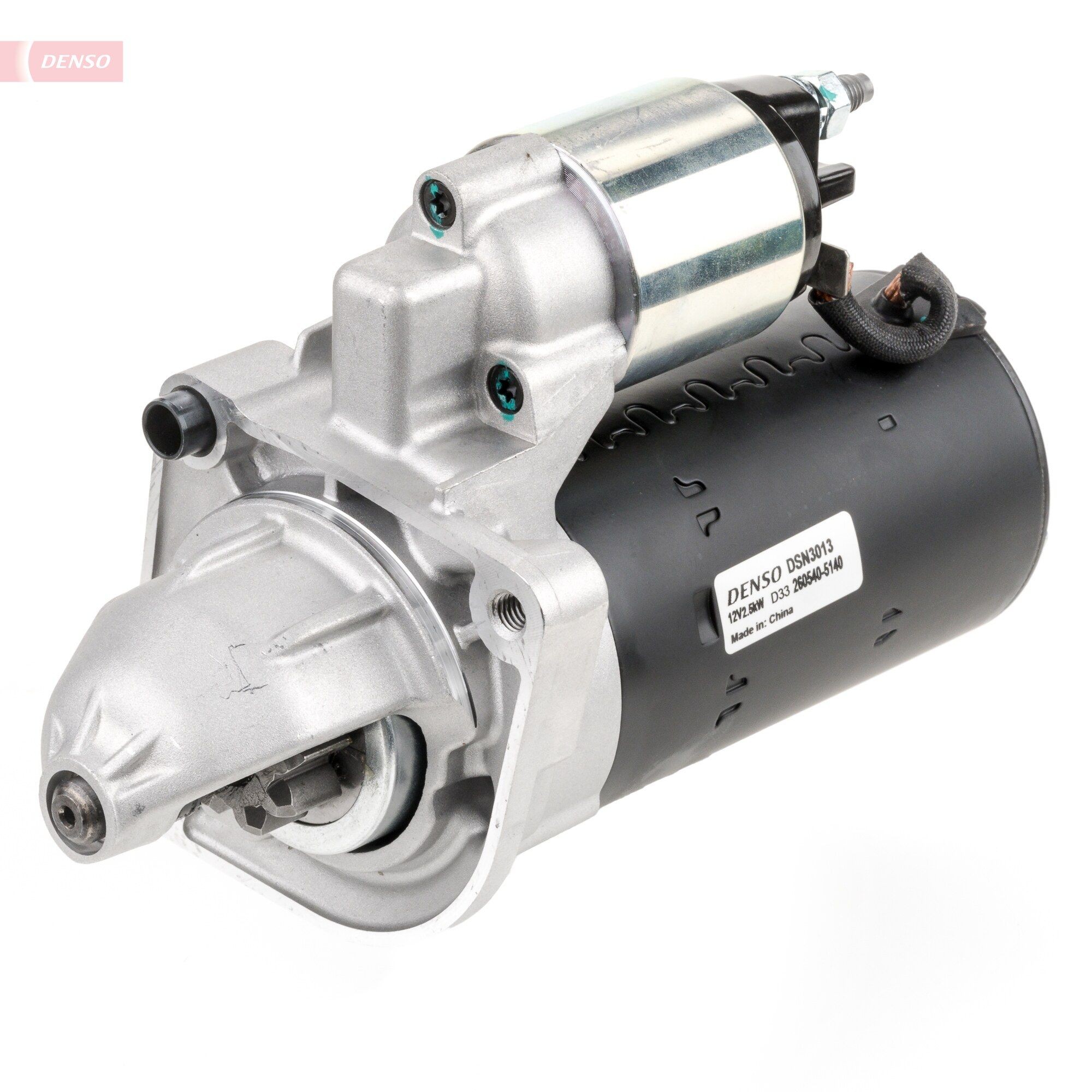 Great value for money - DENSO Starter motor DSN3013