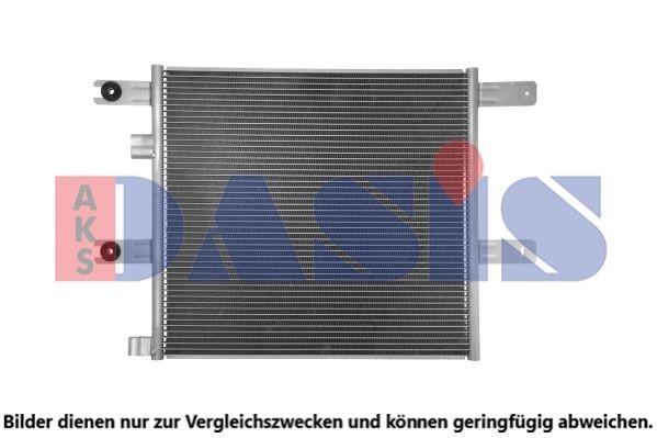 AKS DASIS 392007N Klimakondensator für RENAULT TRUCKS D-Serie LKW in Original Qualität