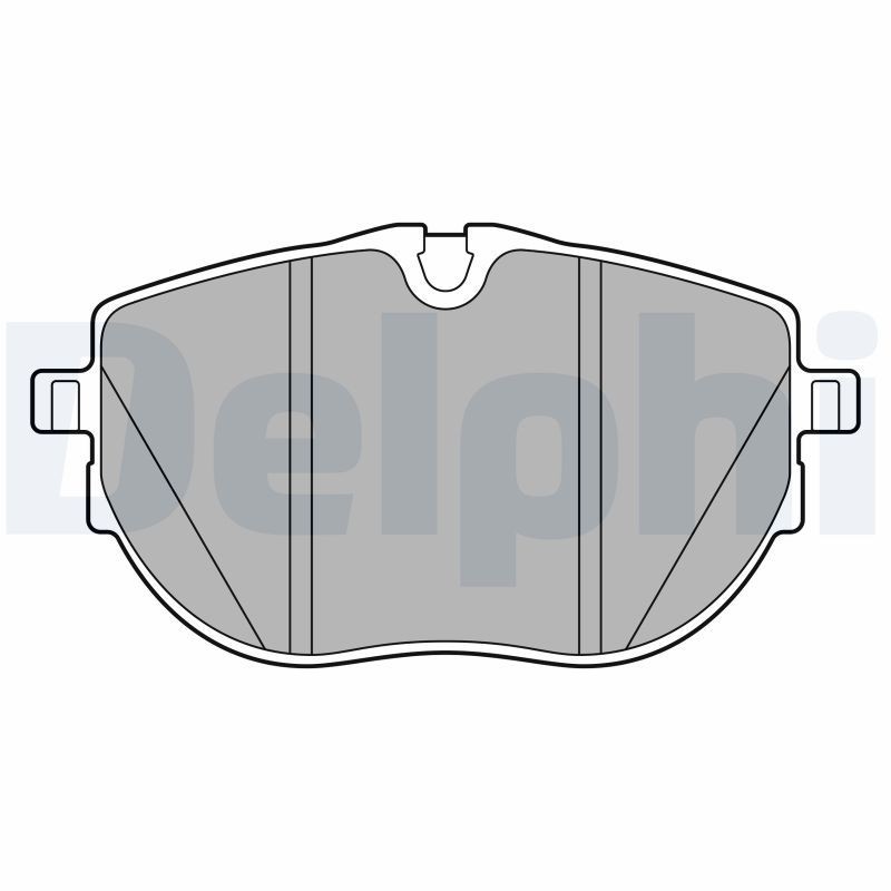 DELPHI Brake pad set, disc brake LP3651 buy online