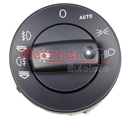 METZGER 0916735 Headlight switch AUDI A4 1999 in original quality