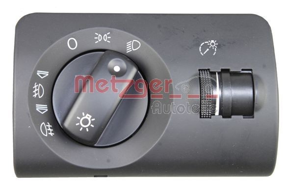 METZGER 0916736 AUDI Headlight switch in original quality