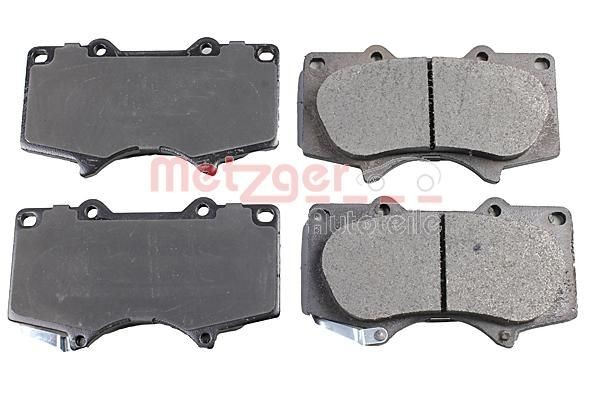 1170860 Disc brake pads METZGER 24025 review and test