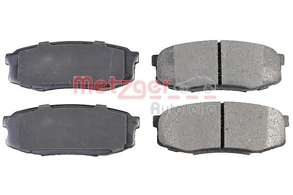 1170875 Disc brake pads METZGER 25721 review and test