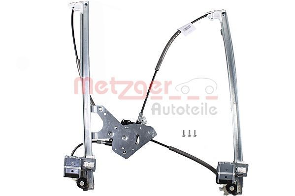 METZGER Electric window regulator front and rear VW SHARAN (7M8, 7M9, 7M6) new 2160540