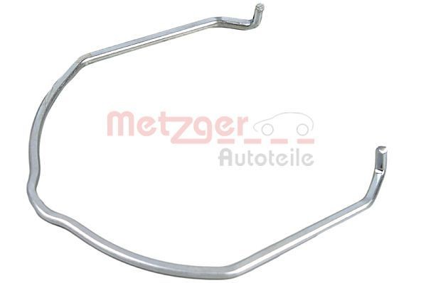 METZGER 2400586 Turbocharger hose AUDI A6 2007 in original quality