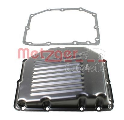 METZGER 7990107 Automatic transmission oil pan lateral installation, without oil drain plug, with oil sump gasket
