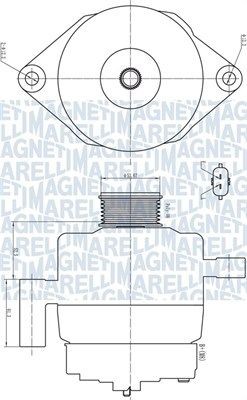 MQA2181 MAGNETI MARELLI 063732181010 Alternators OPEL Insignia A Country Tourer (G09) 2.0 CDTi (47) 120 hp Diesel 2016