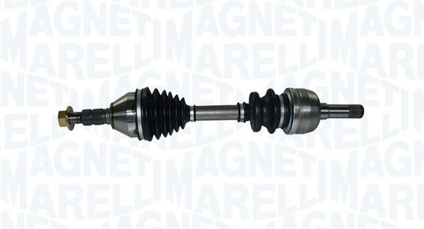 TDS0191 MAGNETI MARELLI Front Axle Left, 605mm Length: 605mm, External Toothing wheel side: 30 Driveshaft 302004190191 buy