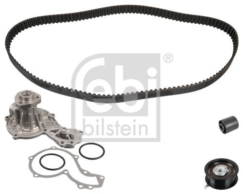Original FEBI BILSTEIN Drive belt kit 172669 for VW CADDY
