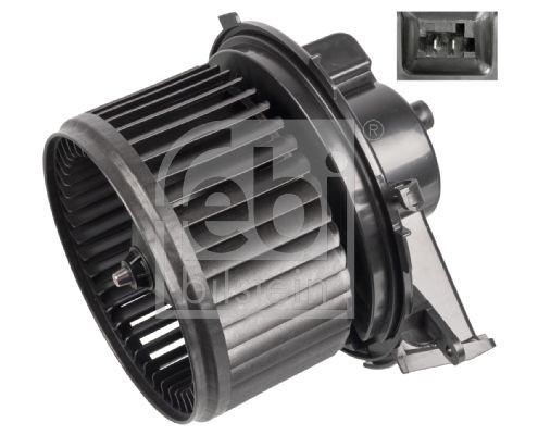 172821 FEBI BILSTEIN Heater blower motor OPEL for left-hand drive vehicles, with electric motor