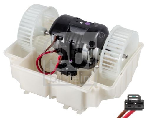 FEBI BILSTEIN with electric motor Voltage: 12V, Number of connectors: 2 Blower motor 172829 buy