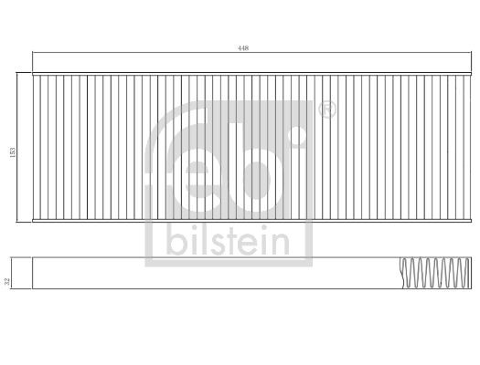 FEBI BILSTEIN Air conditioning filter 173019