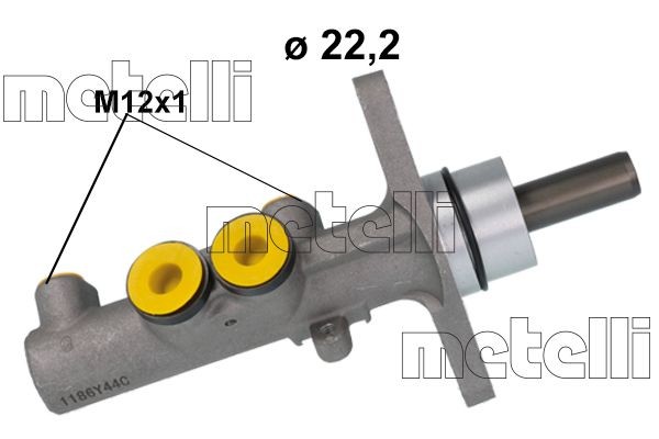 METELLI 05-1186 Brake master cylinder AUDI experience and price
