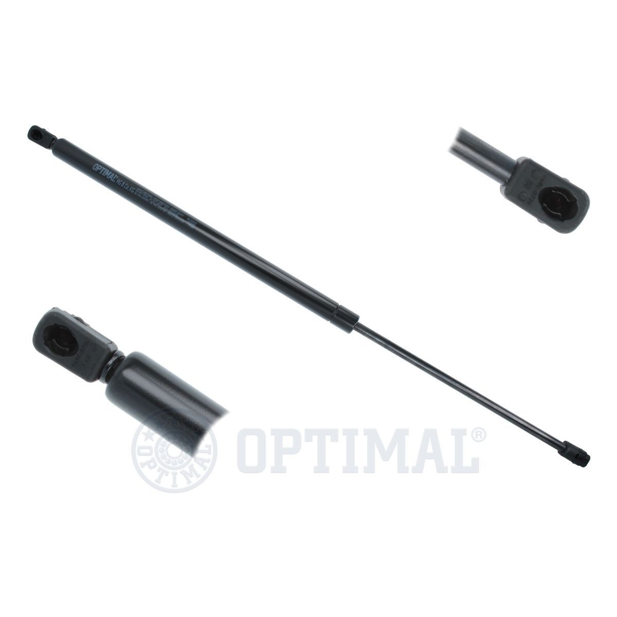AG-50062 OPTIMAL Tailgate struts MINI 755N, 667 mm, with stop function