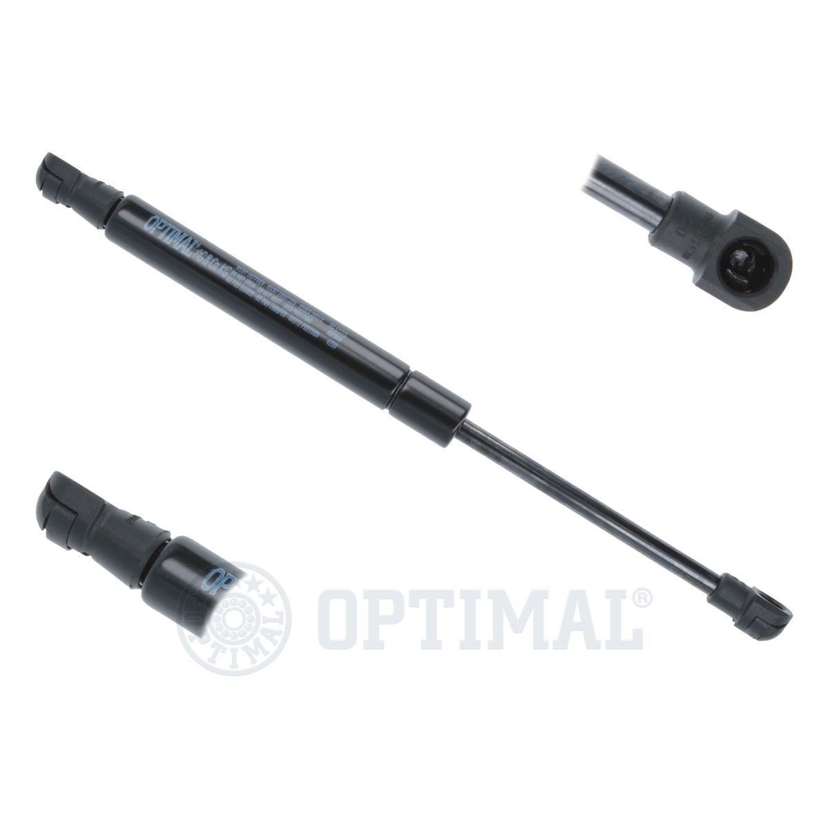 AG-51715 OPTIMAL Tailgate struts MAZDA 420N, 273 mm, for vehicles without spoiler