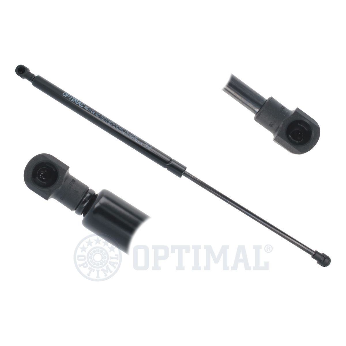 AG-52194 OPTIMAL Tailgate struts RENAULT 610N, 497 mm