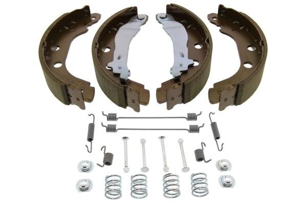 MAPCO Rear Axle, 228 x 42 mm, with accessories Width: 42mm Brake Shoes 8142/1 buy