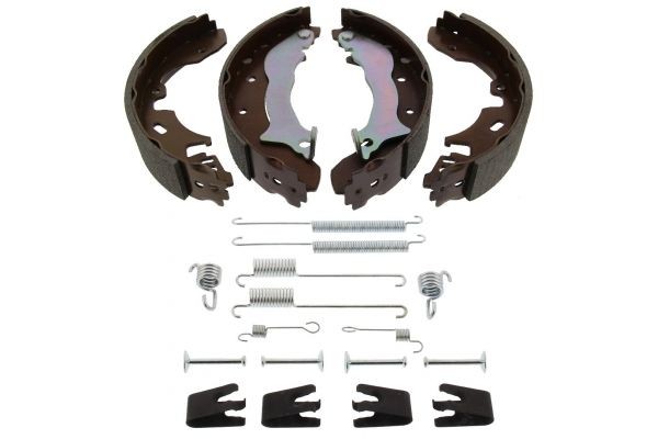 Brake shoes MAPCO Rear Axle, 228 x 45 mm, with accessories - 8819/1