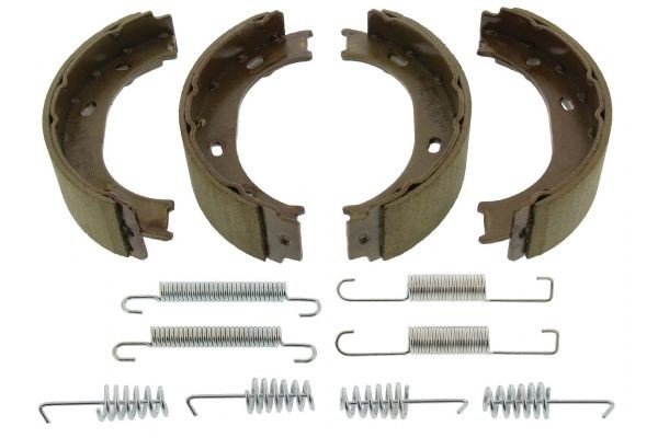 MAPCO Rear Axle, 160 x 40 mm, with accessories Width: 40mm Brake Shoes 8841/1 buy