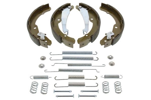 MAPCO Rear Axle, 230 x 32 mm, with accessories Width: 32mm Brake Shoes 8861/1 buy