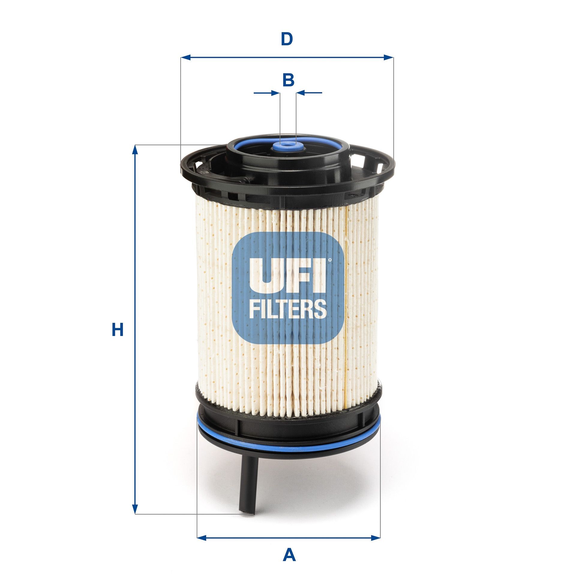 UFI Filter Insert Height: 177mm Inline fuel filter 26.130.00 buy