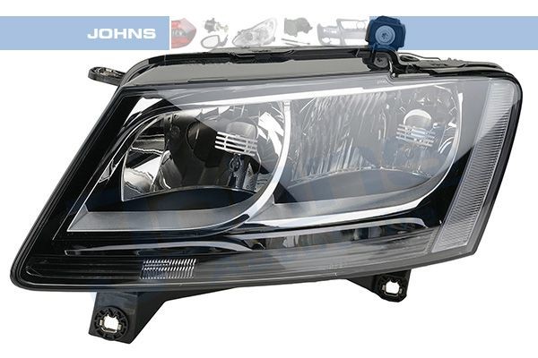 JOHNS 13 65 09-5 Headlight Left, H7/H7, with indicator, with motor for headlamp levelling