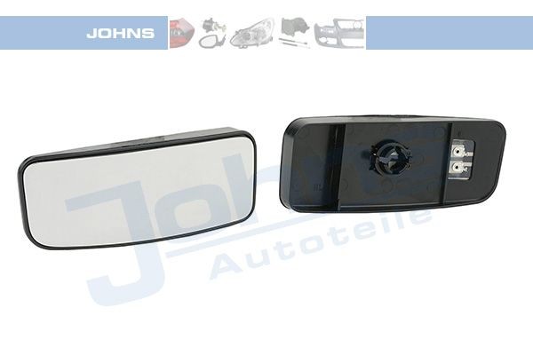 JOHNS 50 64 37-86 Mirror Glass, outside mirror Left, Lower Section