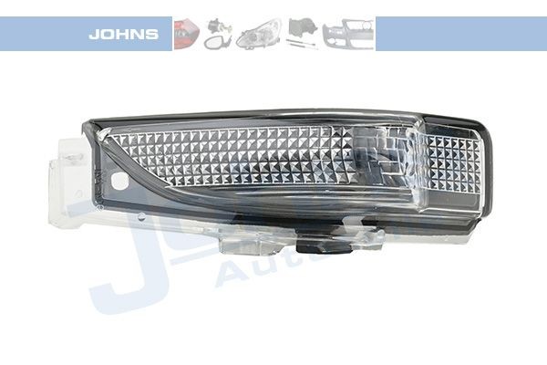 JOHNS 81 76 38-95 Side indicator Right Front, Exterior Mirror, without bulb holder
