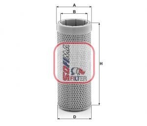 SOFIMA S7D41A Air filter 1869991