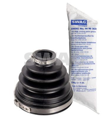 SWAG Front Axle, transmission sided, Rubber Inner Diameter 2: 94, 28mm CV Boot 33 10 1002 buy