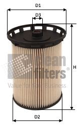 CLEAN FILTER Filter Insert Height: 122mm Inline fuel filter MG3633 buy