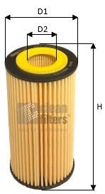 CLEAN FILTER Filter Insert Height: 122mm Oil filters ML4575 buy