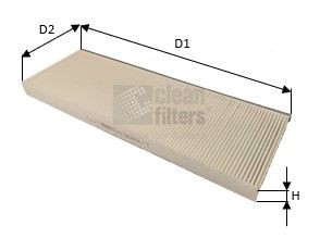 NC2406 CLEAN FILTER Innenraumfilter für ASKAM (FARGO/DESOTO) online bestellen