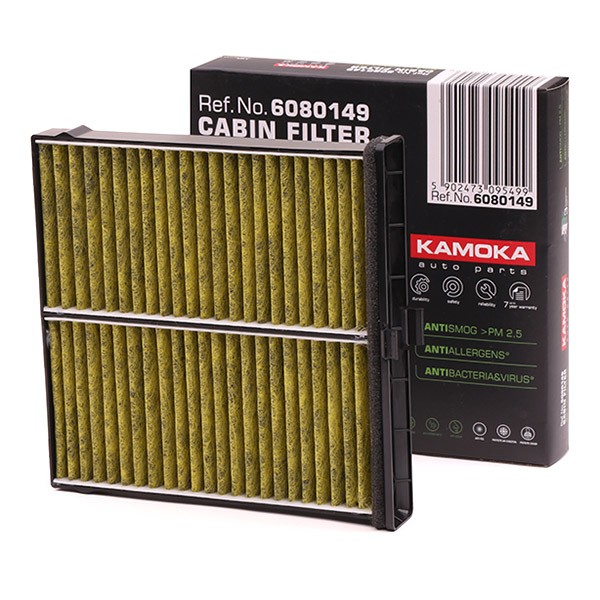 Mazda 2 Ventilation system parts - Pollen filter KAMOKA 6080149