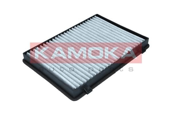 KAMOKA F515001 Pollen filter Fresh Air Filter, Activated Carbon Filter, 273 mm x 207 mm x 27 mm