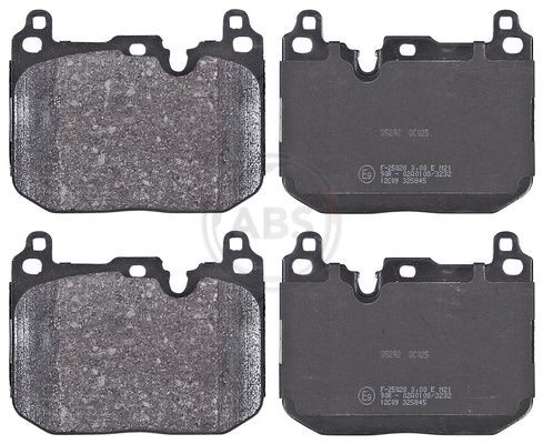 25028 A.B.S. prepared for wear indicator Height 1: 91,4mm, Width 1: 114,5mm, Thickness 1: 15,2mm Brake pads 35292 buy