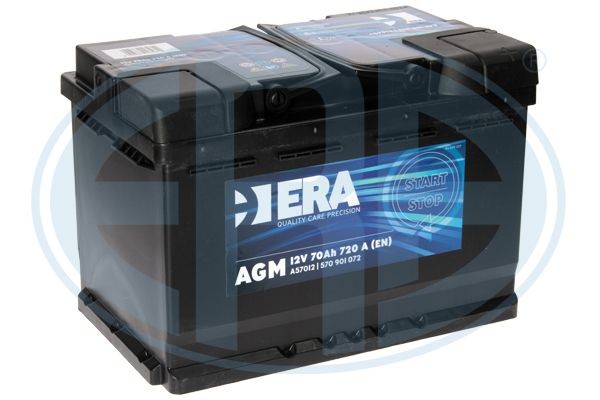 Start stop battery ERA 12V 70Ah 720A AGM Battery - A57012